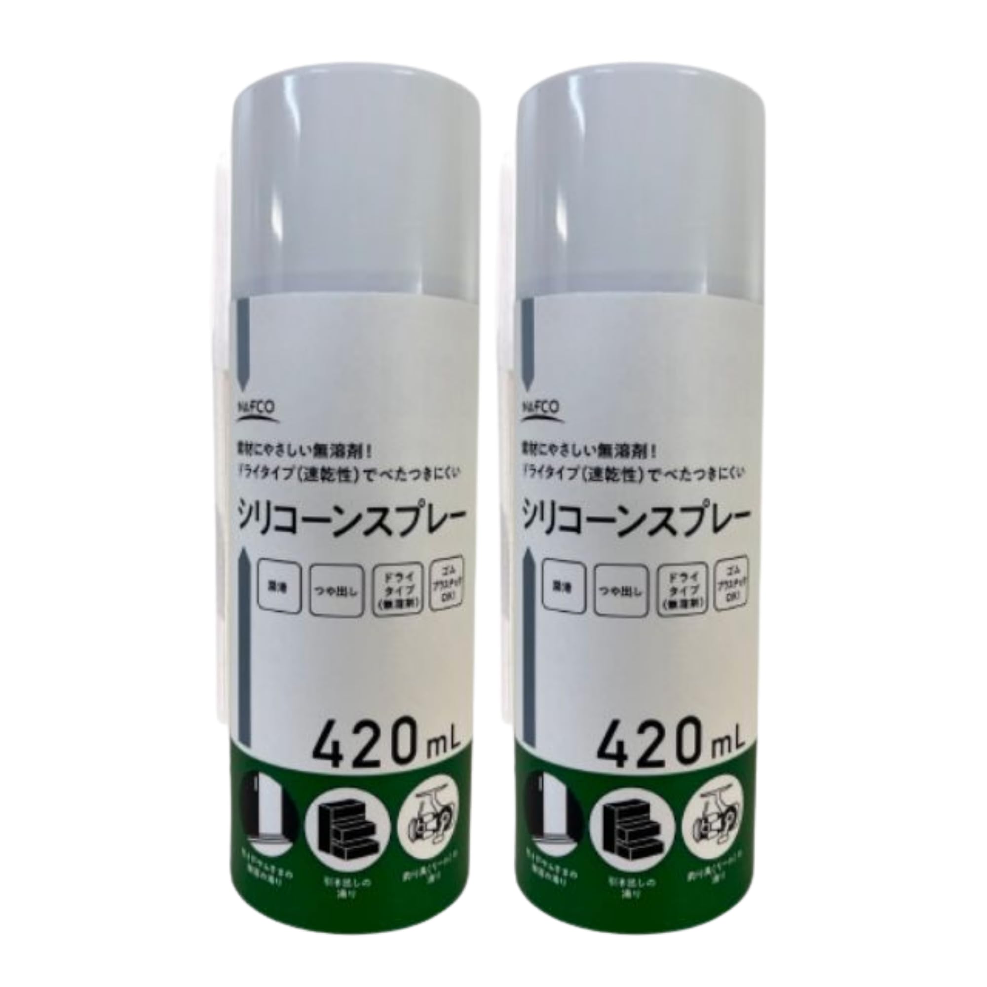 Amazon | シリコーンスプレー 無溶剤 ドライタイプ 420ml｜防錆・滑り